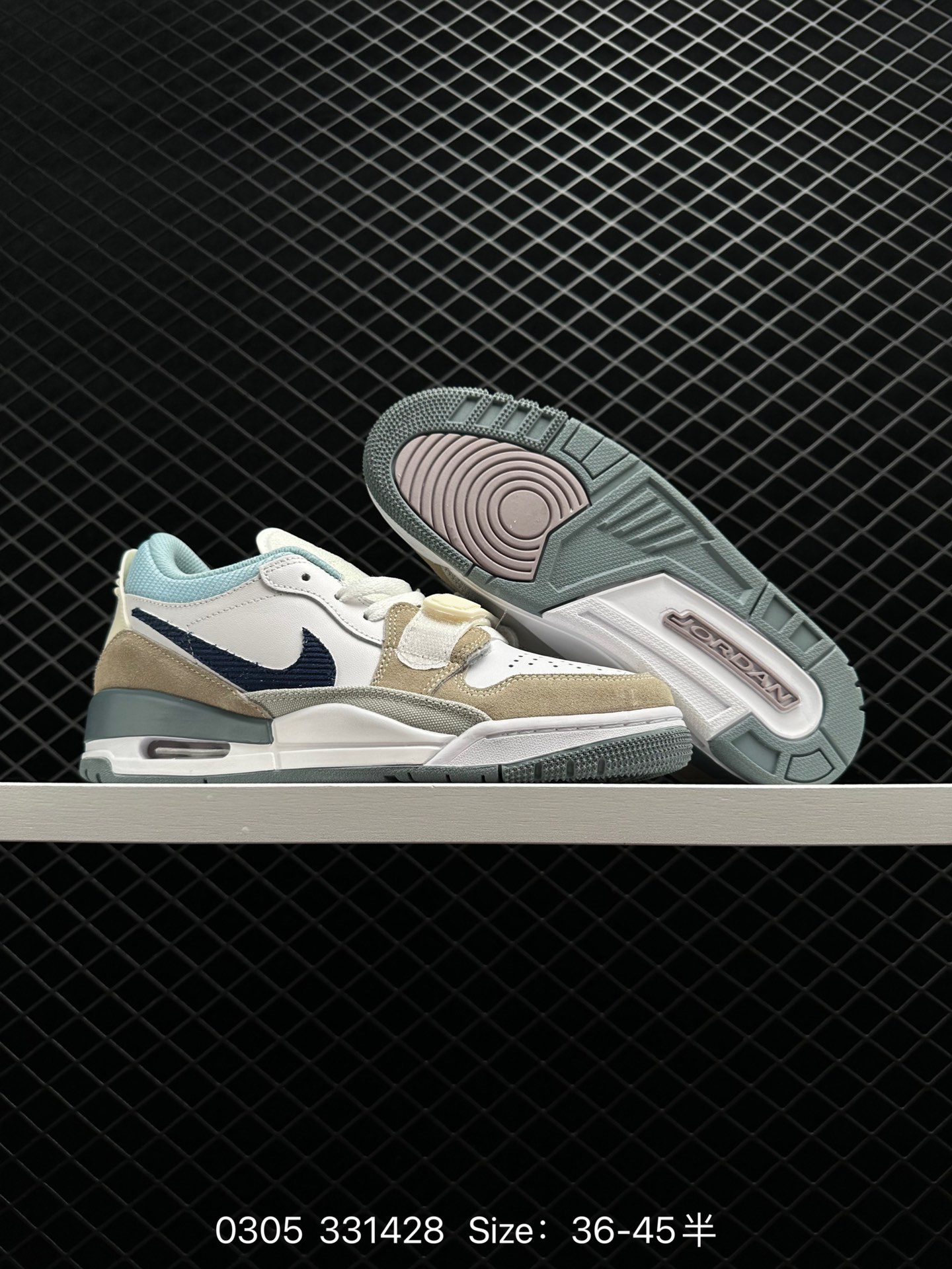 Air Jordan Legacy 312 Utilizes The Familiar“Igloo” From Art Basel